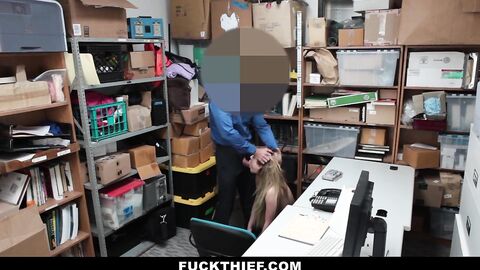 Alyssa Cole Gets Caught While Shop Lifting - Shoplifter Porn