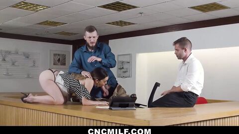 Brick Danger and Nicky Rebel Can Rely on Leila for Anything - Milf Porn
