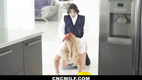 A True American Stepfamily Dream - Freeuse Milf Porn
