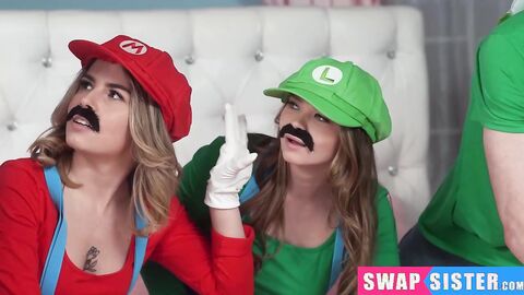 Stepsister's Chanel and Mazy Take the Ultimate Plunge and Do a Full-On Swap