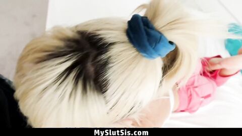A Taste of His Little Stepsister’s Pussy!